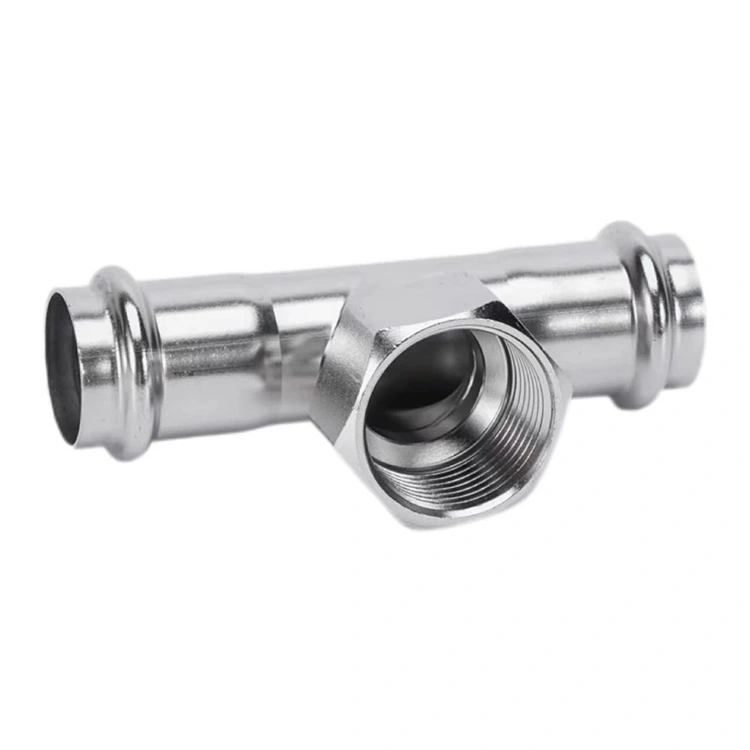 ఫిమేల్ థ్రెడ్ టీని రెండుసార్లు నొక్కండి